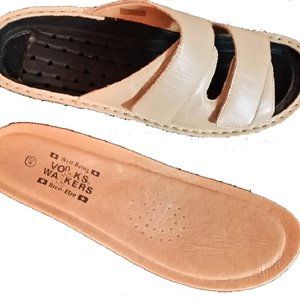 New Women's VOLKSWALKERS #297-22 beige sandals